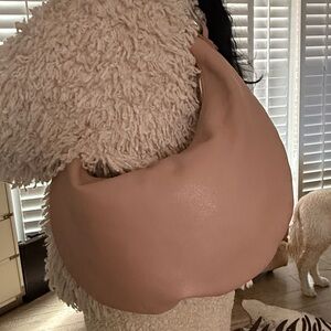 Halston Crescent Shoulder Bag